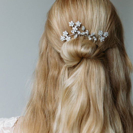 Elegant Flower Hair Comb